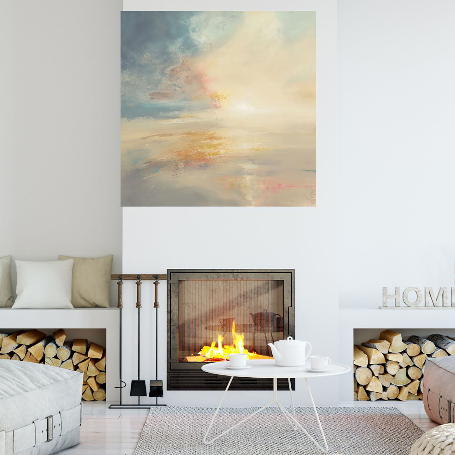Foto 4 | Cuadro Decorativo Fine Art Tj 56 x 56 cm