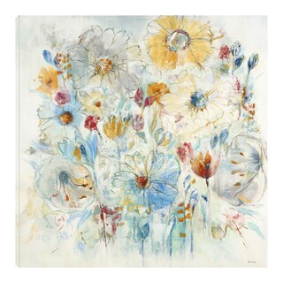 Foto 1 | Cuadro Decorativo - Azul Armónico - Jill Martin - Arte Moderno - Impresión En Lienzo - Fine Art Tj