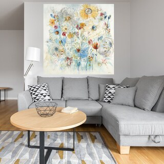 Foto 4 | Cuadro Decorativo - Azul Armónico - Jill Martin - Arte Moderno - Impresión En Lienzo - Fine Art Tj