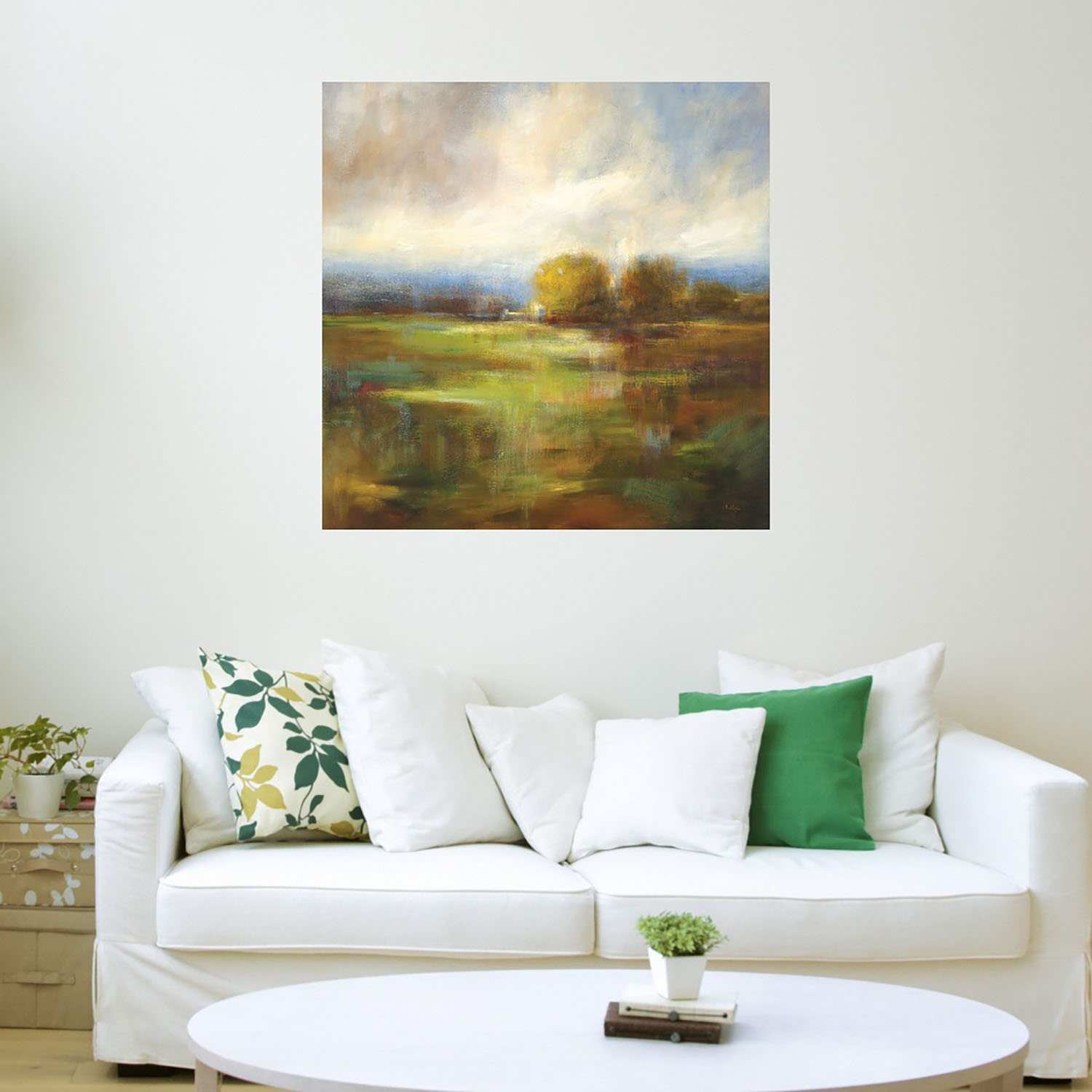 Foto 4 pulgar | Cuadro Decorativo Fine Art TJ 'Al Final de la Tarde' de Simon Addyman 94 x 94 cm