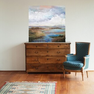 Foto 2 | Cuadro Decorativo - A Lo Largo De El Arroyo - Karen Hale - Arte Moderno - Impresión En Lienzo - Fine Art Tj