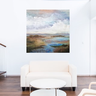 Foto 5 | Cuadro Decorativo - A Lo Largo De El Arroyo - Karen Hale - Arte Moderno - Impresión En Lienzo - Fine Art Tj