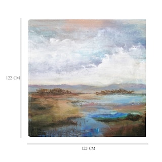 Foto 8 | Cuadro Decorativo - A Lo Largo De El Arroyo - Karen Hale - Arte Moderno - Impresión En Lienzo - Fine Art Tj