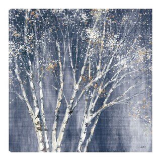 Foto 1 | Cuadro Decorativo - Abedul Azul Marino - Julia Purinton - Arte Moderno - Impresión En Lienzo - Fine Art Tj