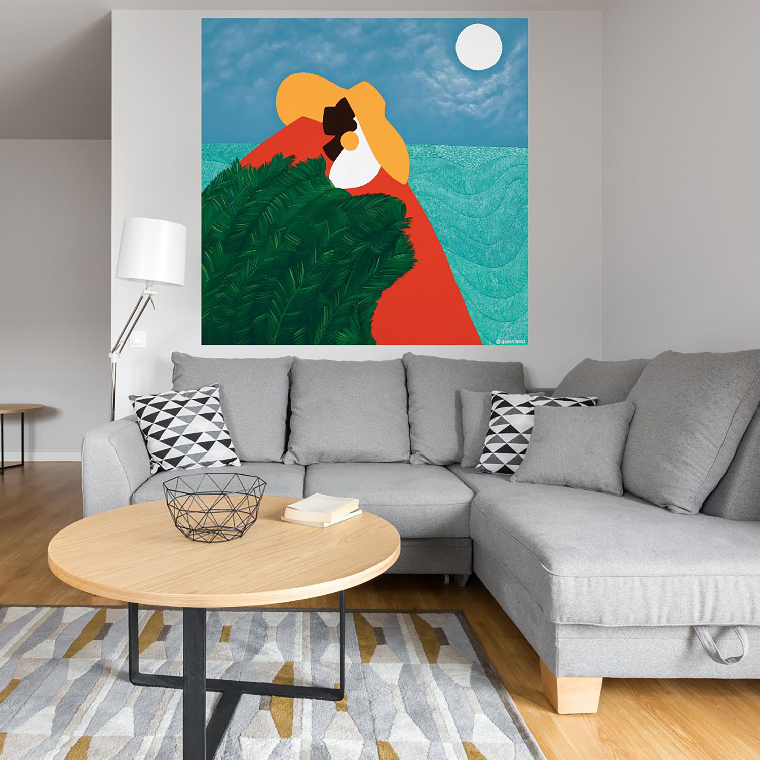 Foto 4 | Cuadro Decorativo Fine Art Tj 94 x 94 cm