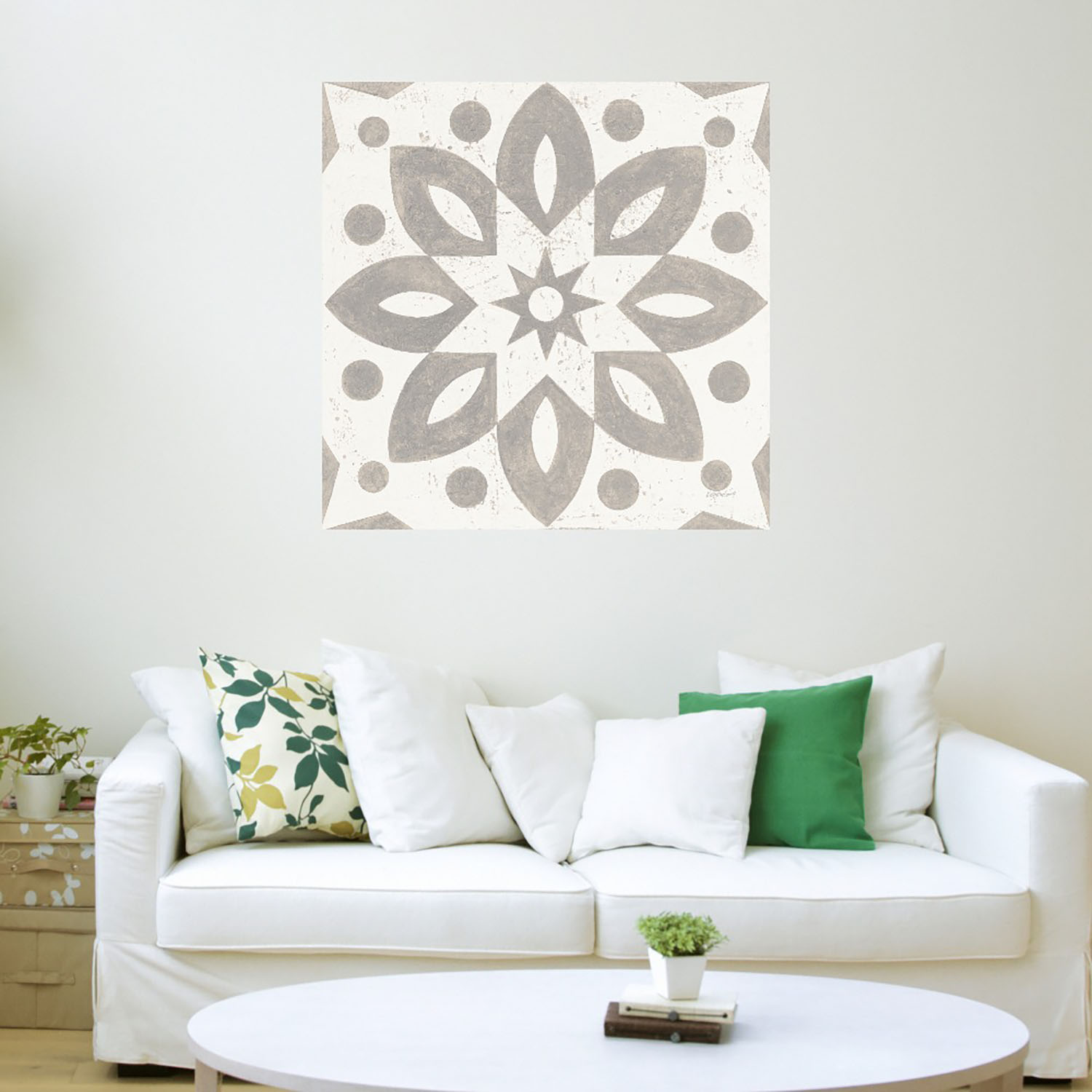 Foto 4 pulgar | Cuadro Decorativo - Azulejo de Caravana De Invierno I - Fine Art Tj 94 X 94 cm
