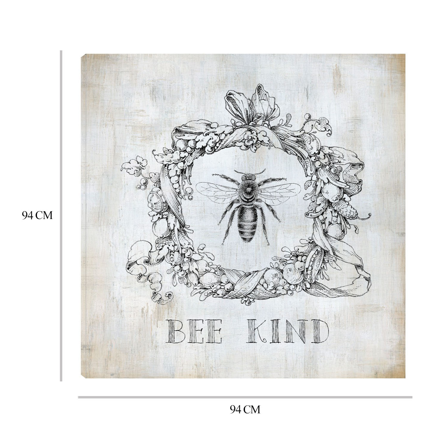 Foto 8 | Cuadro Decorativo - Abeja Ii - Fine Art Tj - Arte Moderno - Impresión En Lienzo