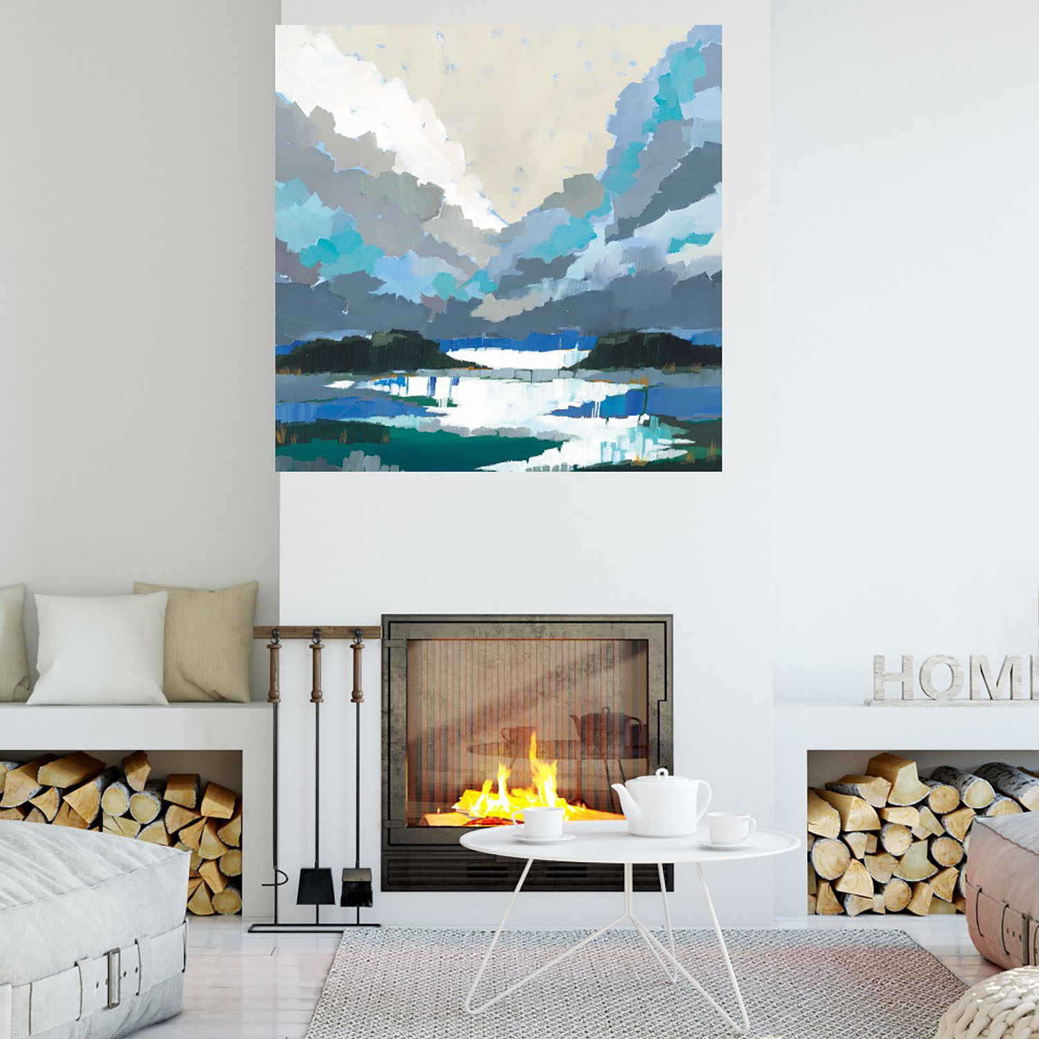 Foto 4 | Cuadro Decorativo Fine Art Tj 94 x 94 cm