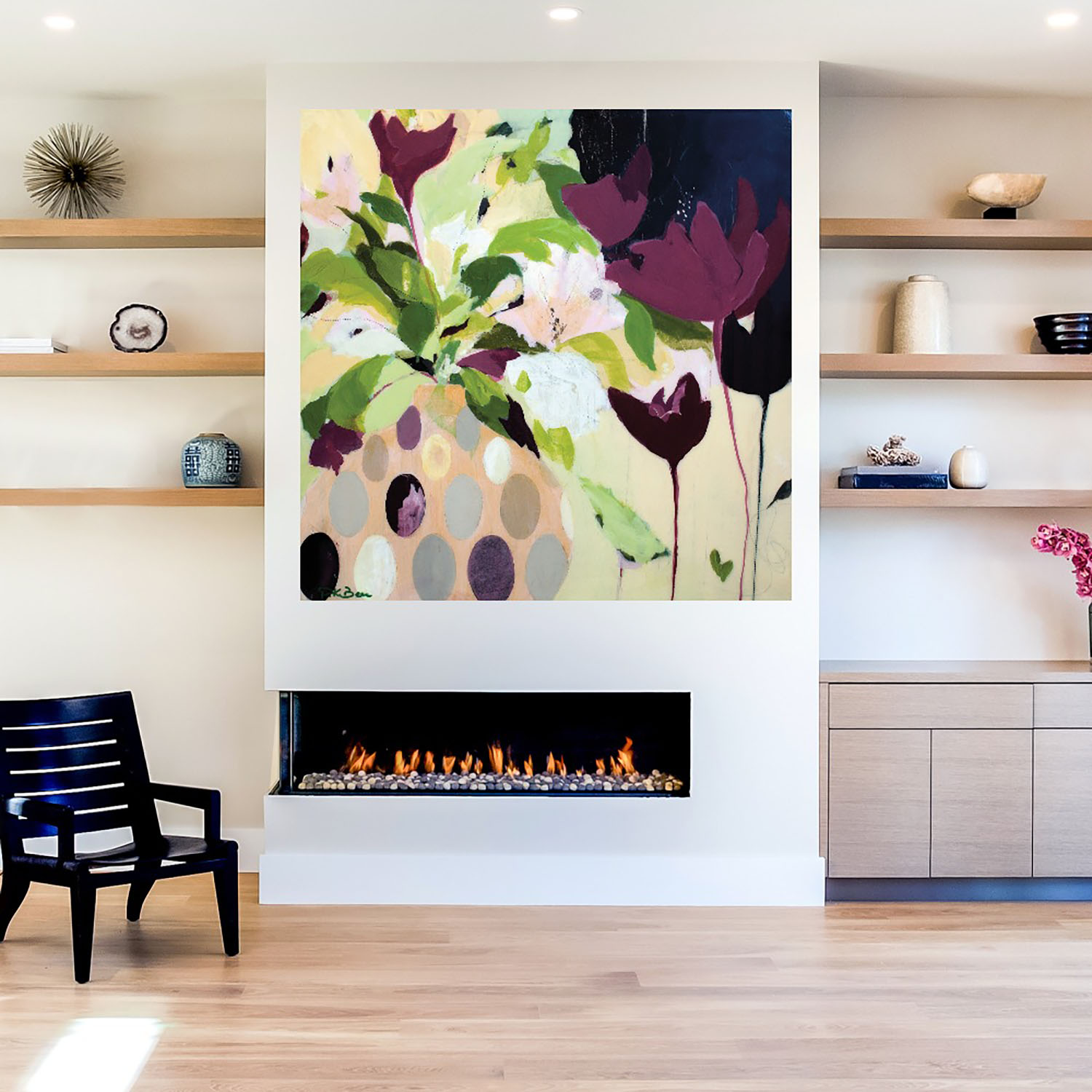 Foto 5 | Cuadro Decorativo Fine Art TJ 'Amelia' de Pamela K. Beer 94 x 94 cm