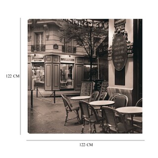 Foto 6 | Cuadro Decorativo - Café Montmartre - Fine Art Tj - Alan Blaustein - Arte Moderno - Impresión En Lienzo