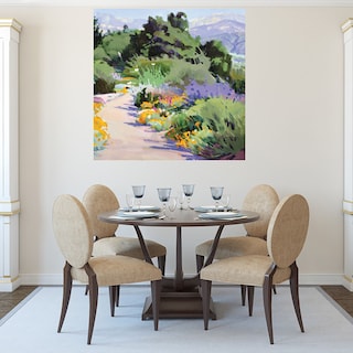 Foto 4 | Cuadro Decorativo - Camino A Través De Las Amapolas - Fine Art Tj - Marcia Burtt - Arte Moderno - Impresión En Lienzo