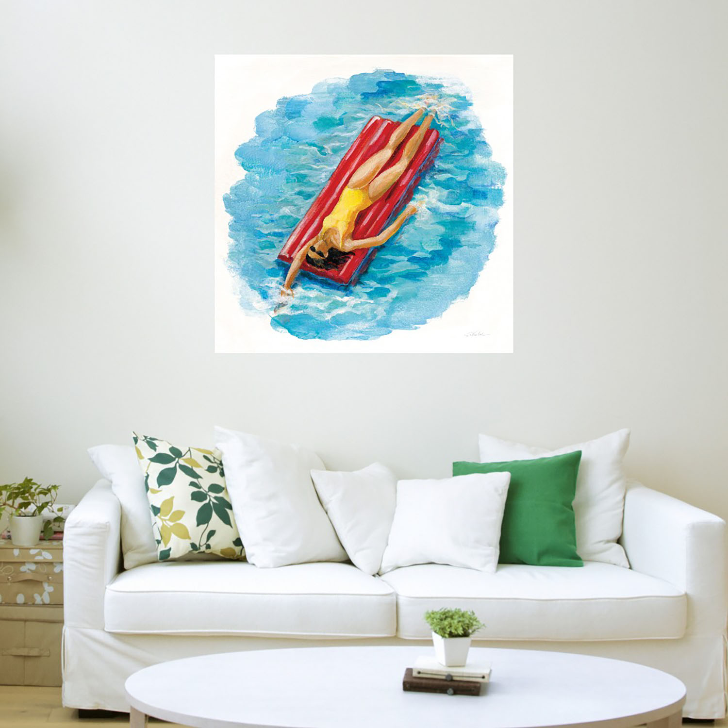 Foto 4 pulgar | Cuadro Decorativo Fine Art Tj Bañista Ii  Silvia Vassileva