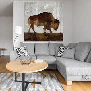 Foto 4 | Cuadro Decorativo - Bisonte - Fine Art Tj - Carl Colburn - Arte Moderno - Impresión En Lienzo