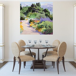 Foto 4 | Cuadro Decorativo - Camino A Través De Las Amapolas - Fine Art Tj - Marcia Burtt - Arte Moderno - Impresión En Lienzo