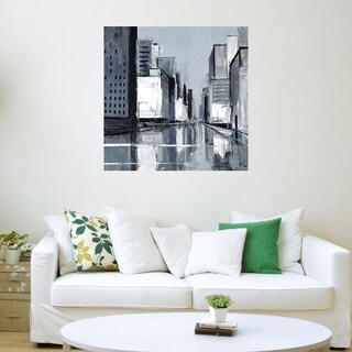 Foto 3 | Cuadro Decorativo - Calle De La Ciudad - Fine Art Tj - Shawn Mackey - Arte Moderno - Impresión En Lienzo