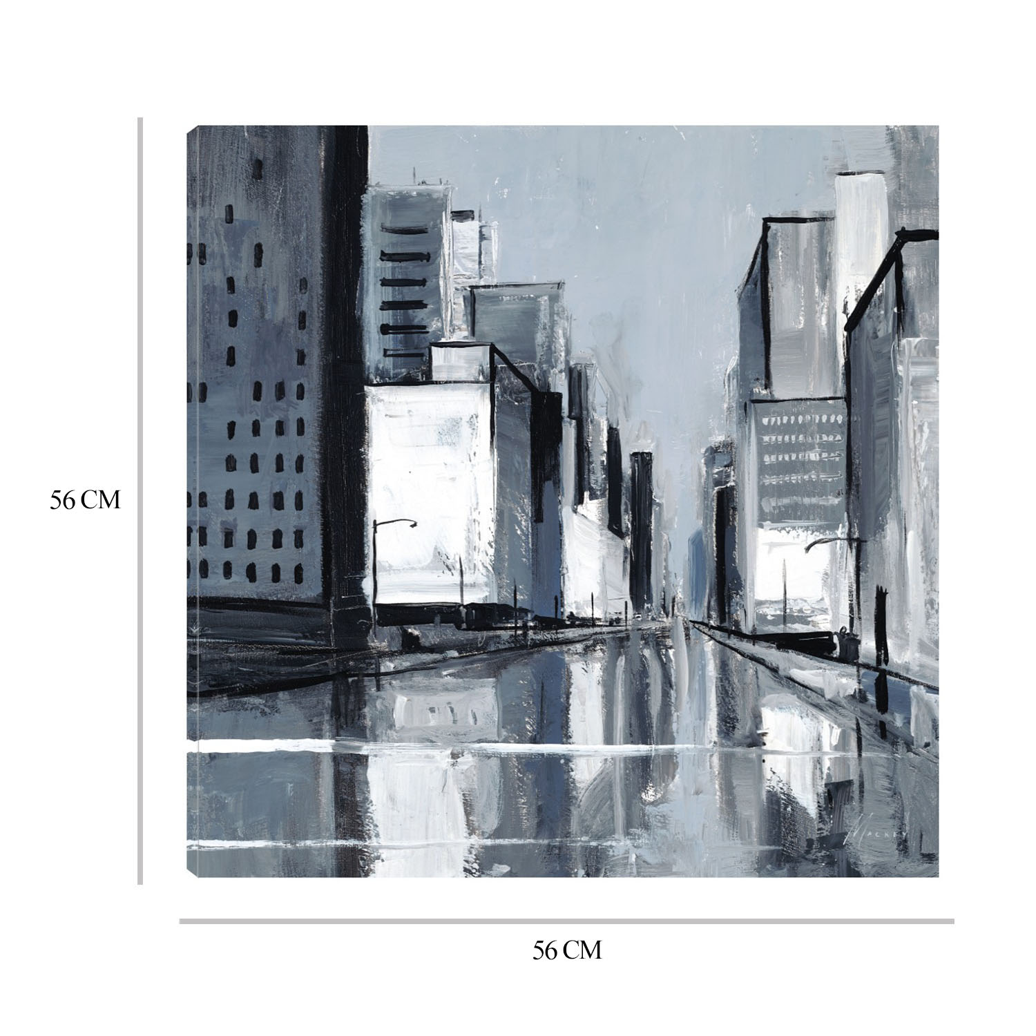 Foto 6 | Cuadro Decorativo - Calle De La Ciudad - Fine Art Tj - Shawn Mackey  - Arte Moderno - Impresión En Lienzo