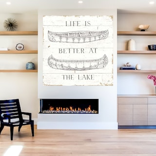Foto 5 | Cuadro Decorativo - Camino A La Orilla Del Lago Ii - Fine Art Tj - Bruce Nawrocke - Arte Moderno - Impresión En Lienzo