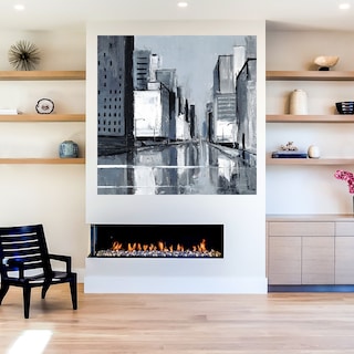Foto 5 | Cuadro Decorativo - Calle De La Ciudad - Fine Art Tj - Shawn Mackey - Arte Moderno - Impresión En Lienzo