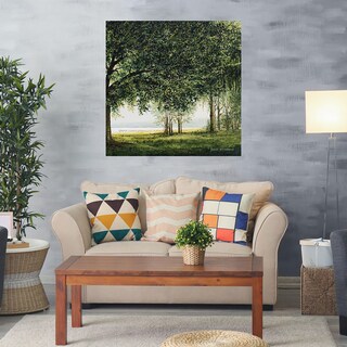 Foto 2 | Cuadro Decorativo - Camino A La Orilla Del Lago Ii - Fine Art Tj - Bruce Nawrocke - Arte Moderno - Impresión En Lienzo