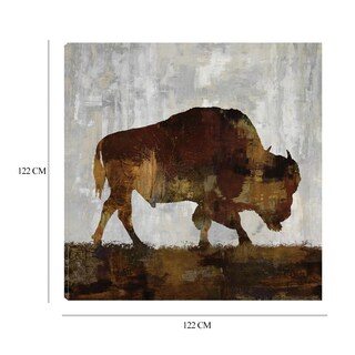 Foto 6 | Cuadro Decorativo - Bisonte - Fine Art Tj - Carl Colburn - Arte Moderno - Impresión En Lienzo