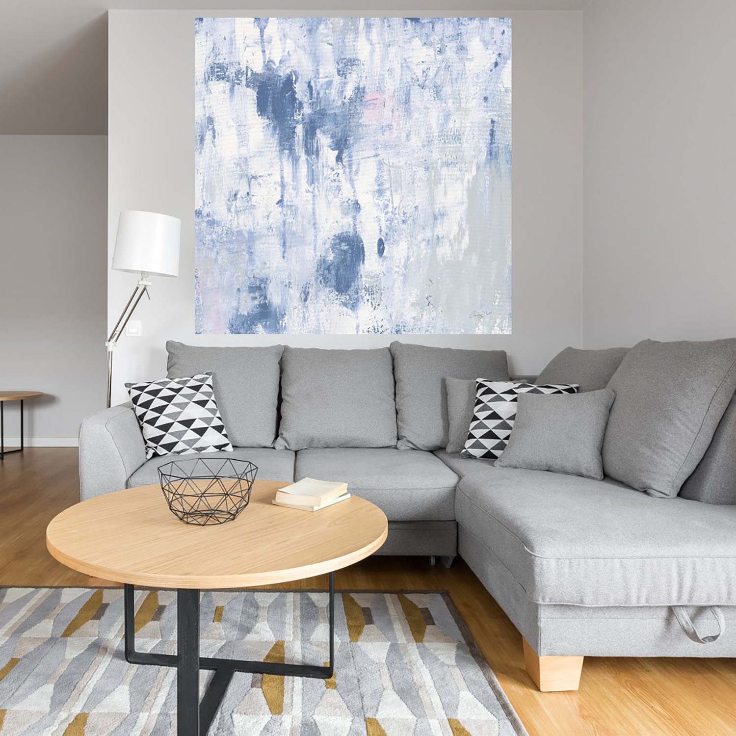 Foto 4 | Cuadro Decorativo Fine Art TJ 'Blanquear II' de Courtney Prahl 56 x 56 cm