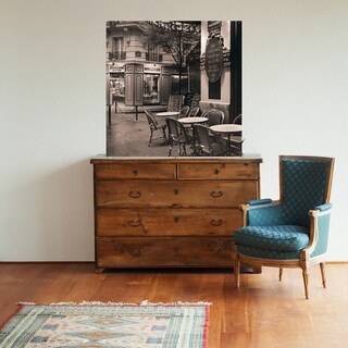 Foto 2 | Cuadro Decorativo - Café Montmartre - Fine Art Tj - Alan Blaustein - Arte Moderno - Impresión En Lienzo