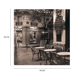 Foto 6 | Cuadro Decorativo - Café Montmartre - Fine Art Tj - Alan Blaustein - Arte Moderno - Impresión En Lienzo