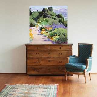 Foto 2 | Cuadro Decorativo - Camino A Través De Las Amapolas - Fine Art Tj - Marcia Burtt - Arte Moderno - Impresión En Lienzo