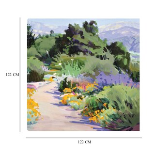Foto 6 | Cuadro Decorativo - Camino A Través De Las Amapolas - Fine Art Tj - Marcia Burtt - Arte Moderno - Impresión En Lienzo