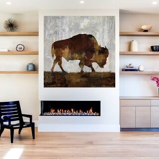 Foto 5 | Cuadro Decorativo - Bolsa de Oro con Ramo Floral - Fine Art Tj - Madeline Blake - Arte Moderno - Impresión En Lienzo