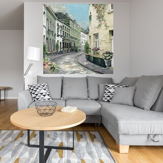 Foto 4 | Cuadro Decorativo - Calle En Villa I - Fine Art Tj - Studio Arts - Arte Moderno - Impresión En Lienzo