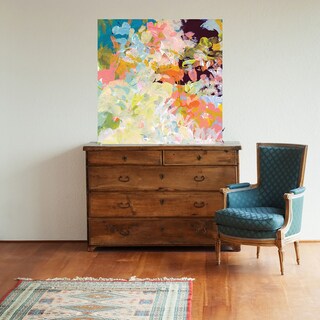 Foto 2 | Cuadro Decorativo - Caida Libre Lunar 1 - Jan Weiss - Arte Moderno - Impresión En Lienzo - Fine Art Tj