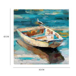 Foto 6 | Cuadro Decorativo - Brisa De La Costa Ii - Studio Arts - Arte Moderno - Impresión En Lienzo - Fine Art Tj