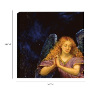 Foto 6 | Cuadro Decorativo - Buenas Noches Ángel - Edgar Jerins - Arte Moderno - Impresión En Lienzo - Fine Art Tj