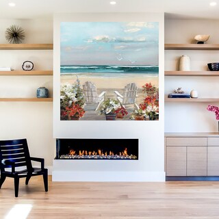 Foto 5 | Cuadro Decorativo - Caminata Por El Río - Jeanette Vertentes - Arte Moderno - Impresión En Lienzo - Fine Art Tj