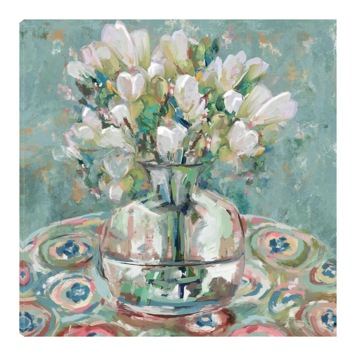 Cuadro Decorativo Fine Art Tj Barcelona Studio Arts Arte Floral Impresión en Lienzo