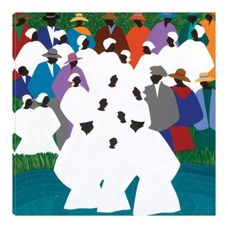 Foto 1 | Cuadro Decorativo - Caminar Por El Agua - Synthia Saint James - Arte Moderno - Impresión En Lienzo - Fine Art Tj