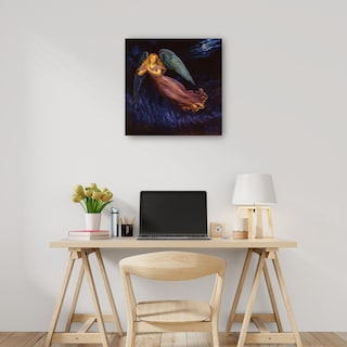 Foto 2 | Cuadro Decorativo - Buenas Noches Ángel - Edgar Jerins - Arte Moderno - Impresión En Lienzo - Fine Art Tj