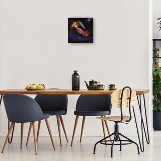 Foto 3 | Cuadro Decorativo - Buenas Noches Ángel - Edgar Jerins - Arte Moderno - Impresión En Lienzo - Fine Art Tj