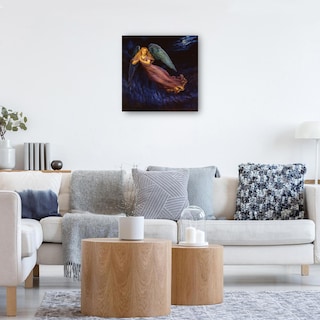 Foto 4 | Cuadro Decorativo - Buenas Noches Ángel - Edgar Jerins - Arte Moderno - Impresión En Lienzo - Fine Art Tj