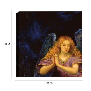 Foto 6 | Cuadro Decorativo - Buenas Noches Ángel - Edgar Jerins - Arte Moderno - Impresión En Lienzo - Fine Art Tj