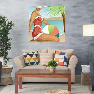 Foto 2 | Cuadro Decorativo - Belleza De Playa I - Carol Robinson - Arte Moderno - Impresión En Lienzo - Fine Art Tj