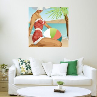 Foto 3 | Cuadro Decorativo - Belleza De Playa I - Carol Robinson - Arte Moderno - Impresión En Lienzo - Fine Art Tj
