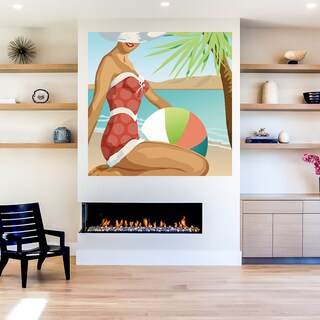 Foto 5 | Cuadro Decorativo - Belleza De Playa I - Carol Robinson - Arte Moderno - Impresión En Lienzo - Fine Art Tj