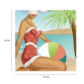 Foto 6 | Cuadro Decorativo - Belleza De Playa I - Carol Robinson - Arte Moderno - Impresión En Lienzo - Fine Art Tj
