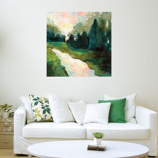 Foto 3 | Cuadro Decorativo - Caminata Por El Río - Jeanette Vertentes - Arte Moderno - Impresión En Lienzo - Fine Art Tj