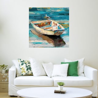 Foto 3 | Cuadro Decorativo - Brisa De La Costa Ii - Studio Arts - Arte Moderno - Impresión En Lienzo - Fine Art Tj