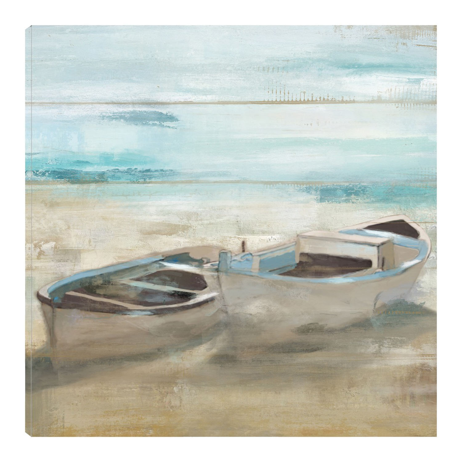 Cuadro Decorativo Fine Art TJ 'Barra De Arena II' de Heather Hayes 56 x 56 cm