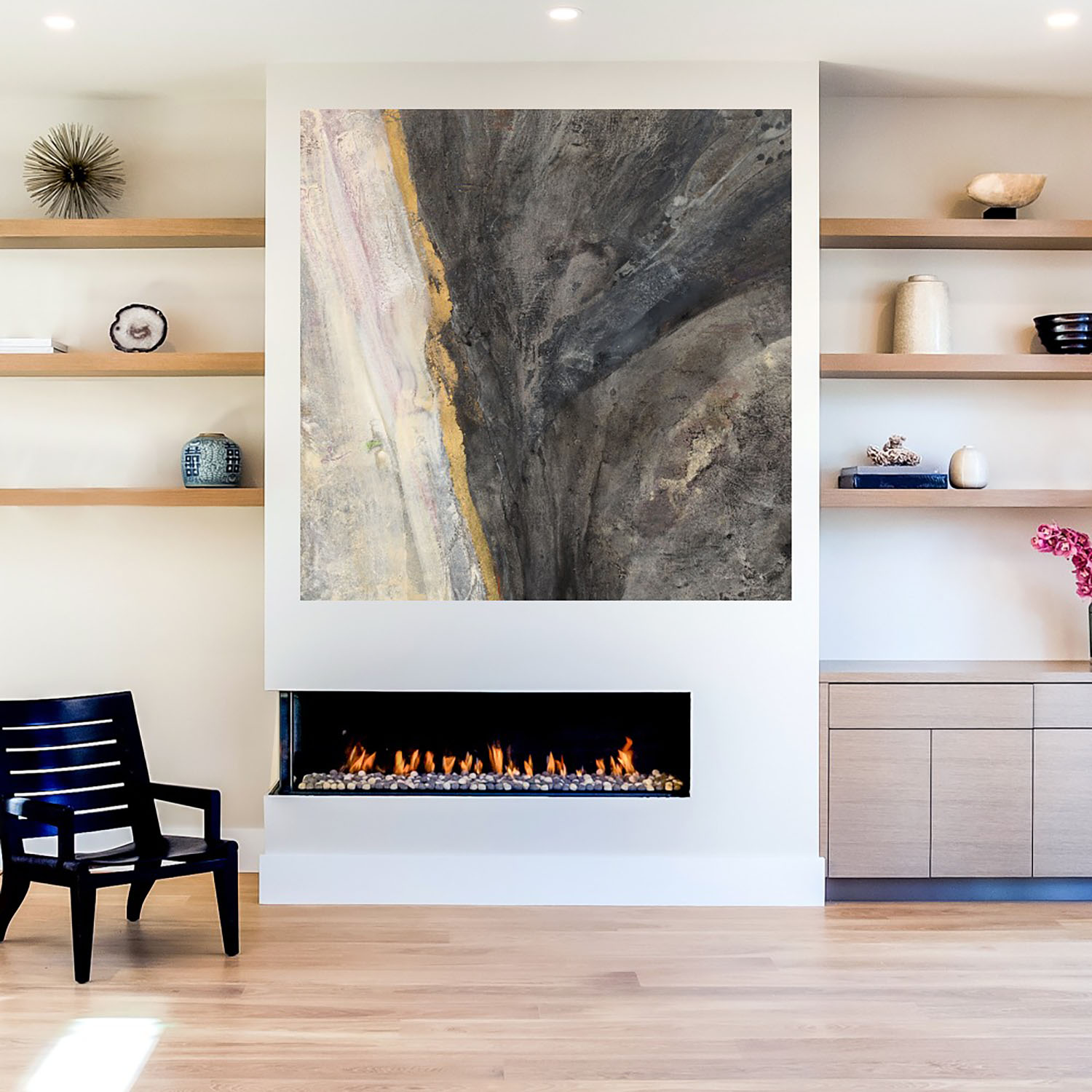 Foto 5 | Cuadro Decorativo Fine Art TJ Barra de Arena I de Heather Hayes 56 x 56 cm