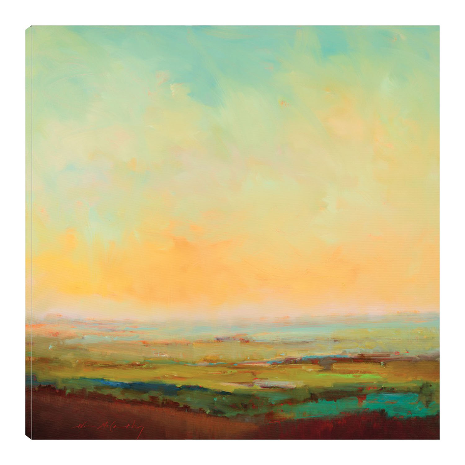 Cuadro Decorativo Fine Art Tj Borde de Rosa William Mccarthy